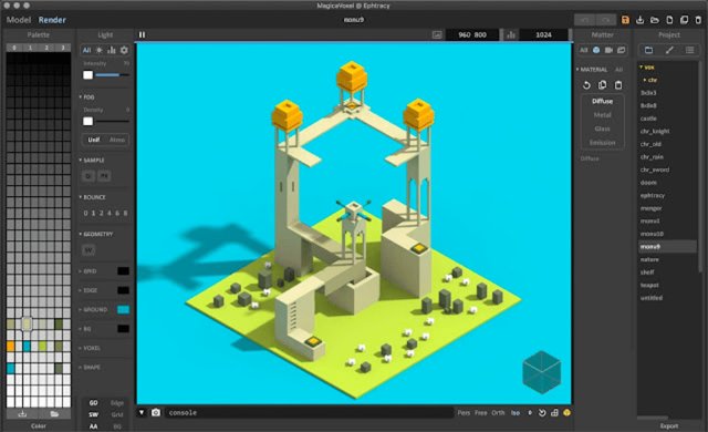 Создайте воксельные шедевры с MagicaVoxel Создайте воксельные шедевры с MagicaVoxel
